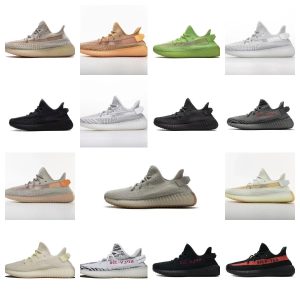 Collection of Adidas Yeezy Boost 350 V2 sneakers in various colorways.